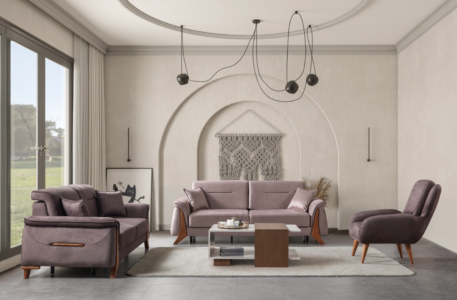 Trend İpek Koltuk Takımı